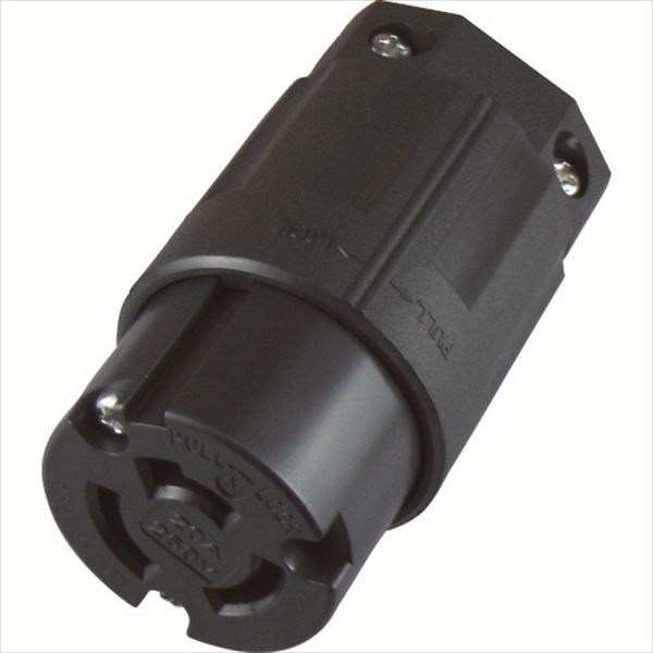 アメリカン電機　引掛形　ナイロンコネクタボディ　３Ｐ２０Ａ２５０Ｖ TRUSCO