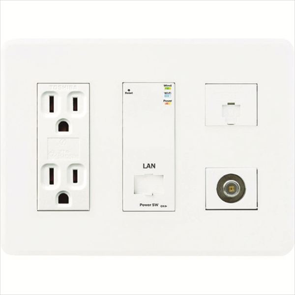 Ａｂａｎｉａｃｔ　情報コンセント　ＴＥＬ／ＬＡＮ／ＴＶ（４Ｋ８Ｋ対応）／Ｗｉ－Ｆ TRUSCO