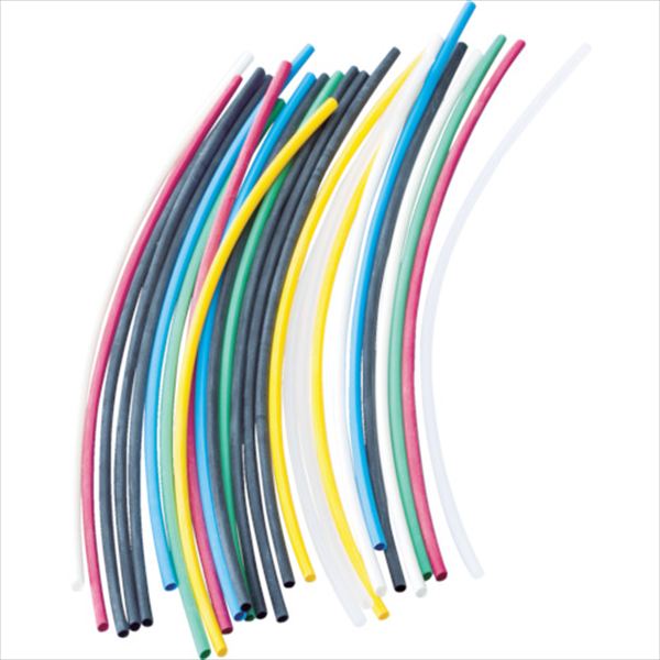 ＰＡＮＤＵＩＴ　熱収縮チューブ　カラーコンビネーションパック　１Ｓ（袋）＝１４本  HSTT25YK1 TRUSCO