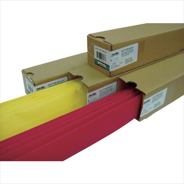 ＰＡＮＤＵＩＴ　熱収縮チューブ　標準タイプ　黒　（５本入）  HSTT50485 TRUSCO
