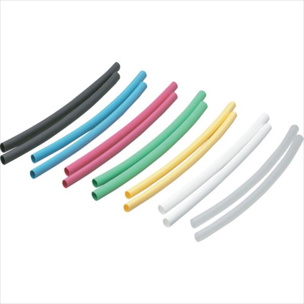 ＰＡＮＤＵＩＴ　熱収縮チューブ　カラーコンビネーションパック　１Ｓ（袋）＝１０本  HSTT50YK1 TRUSCO