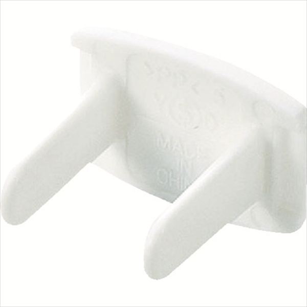 ＳＡＮＷＡ　電源タップ用コンセントキャップ　ホワイト　２プラグ TRUSCO