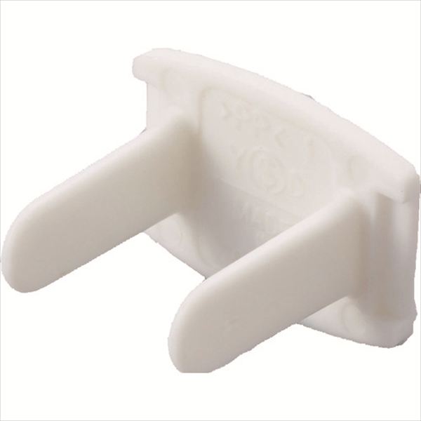ＴＲＵＳＣＯ　電源タップ用コンセントキャップ　２Ｐ用（１０個入） TRUSCO