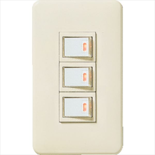 Ｐａｎａｓｏｎｉｃ　フルカラー埋込トリプルスイッチＢ TRUSCO