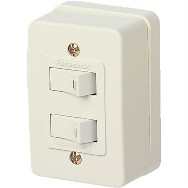 Ｐａｎａｓｏｎｉｃ　２連タンブラスイッチ TRUSCO