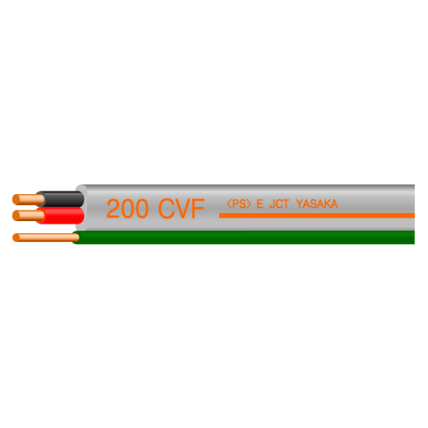 EV-CVF 2C X 2.6mm + 1.6mm 200Vセパレート: 電線・ケーブル - 蛙屋