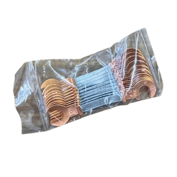 銅つめ付ヒューズ(甲型) CuF 15A/45mm Bタイプ 100個入