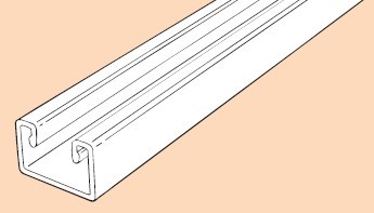 P25　2m　パイプハンガー　40 x 25mm