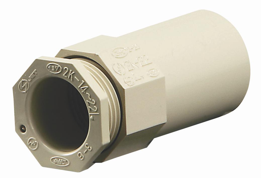 2K22JHW 2号コネクタ（22）（アイボリー）