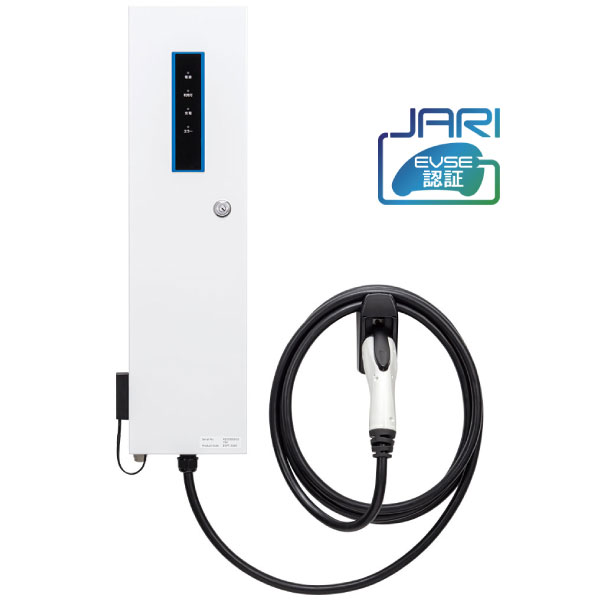 EV・PHEV用充電設備 Pit-2G 通信モデル 壁掛 EVPT-2G60J-W-L7 充電ケーブル長7m