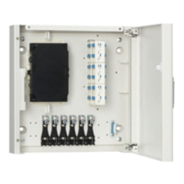 SPJ-S12-SC-S1 壁掛け型 スタンダードタイプ 融着接続タイプ(SAタイプ) 片側入出線タイプ(-S1) 接続数12心 SC(2連式)