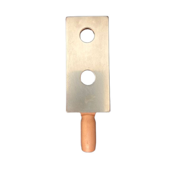 圧縮端子400SQ 2つ穴 導体円圧線用 接触面スズメッキ C2-SB400P