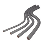 DA238 ハイフレックススルー樹脂コート グレー 呼び38