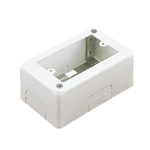 DZB271KW メタルモール 1コスイッチボックス(深型)A，B型 共用