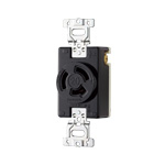 WF2320BK 3P20A 引掛埋込コンセント(ブラック)