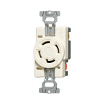 WF2430W 接地3P30A 引掛埋込コンセント(ミルキーホワイト)