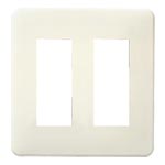 WN6006W モダンプレート6コ用(ミルキーホワイト)