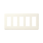 WN6015W モダンプレート15コ用(ミルキーホワイト)