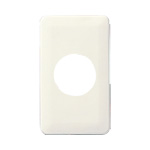 WN6054W モダン埋込φ41コンセントプレート(ミルキーホワイト)