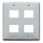 WN7504 [フルコート加工］新金属プレート 4コ用