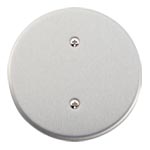 WN7590 [フルコート加工］新金属丸型カバープレート(取付枠付)