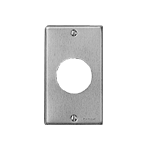 WN9514 [フルコート加工］新金属埋込φ41コンセントプレート