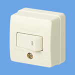 WS3001W 10A角型タンブラスイッチB(片切)