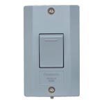 WS60219H 防水埋込スイッチB（片切）（ライトグレー）15A300V