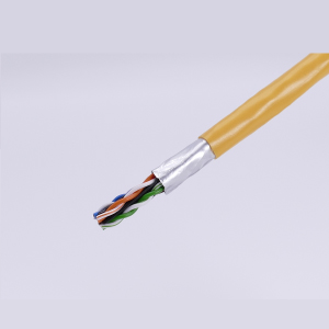 FS-TPCC6 0.5mm X 4P 黄 シールド付 200m巻
