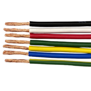 KIV 0.5SQ 緑/黄2本ストライプ 200m巻