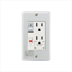 プレトラックコンセント スタンダード アルミプレートタイプ PTCA-BA15WE