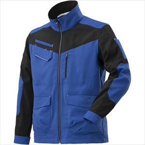 ワークジャケット 春夏 F2JE2194 ブルー×ブラック S