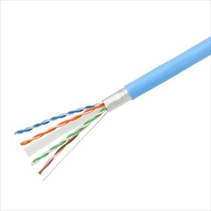 Cat.6A F/UTP AWG24 X 4P NSGDT6-10G-S(BK) 黒 シールド付 300m巻