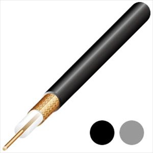 50Ω同軸ケーブル 5D-2V 黒 100m巻