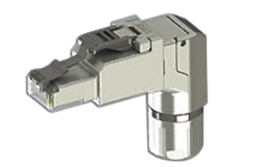 MFP8 アングルRJ45シールドプラグ ツールフリータイプ（PROFINET）AWG24-22/1 AWG27-22/7 AWG24-22/19