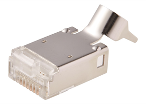 RJ45シールドプラグ ラッチなし