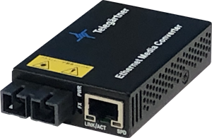 メディアコンバータ 100Mbps シングルモード 2芯 SC 30km TMC-102TRSC-SM30