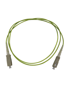 両端SCコネクタ付シンプレックスパッチコード OM2 若草 L=1m