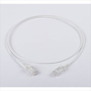 Cat.6 U/UTP 30AWG X 4P ミニパッチコード LSZH 7.0m 白