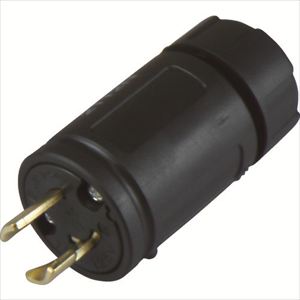 アメリカン電機　引掛形　ナイロンプラグ　２Ｐ１５Ａ１２５Ｖ TRUSCO