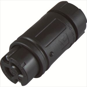 アメリカン電機　引掛形　ナイロンコネクタボディ　２Ｐ１５Ａ１２５Ｖ TRUSCO