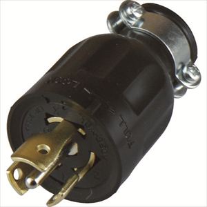 アメリカン電機　引掛形　ゴムプラグ　接地３Ｐ１５Ａ２５０Ｖ TRUSCO