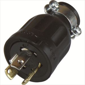 アメリカン電機　引掛形　ゴムカバー　接地２Ｐ１５Ａ２５０Ｖ TRUSCO