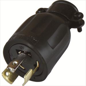 アメリカン電機　引掛形　ゴムプラグ　３Ｐ２０Ａ２５０Ｖ TRUSCO