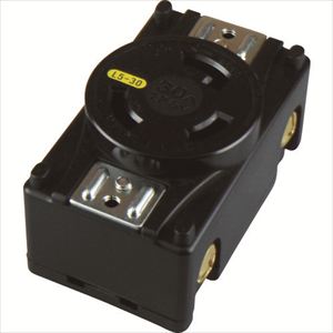 アメリカン電機　引掛形　パネル用コンセント　接地２Ｐ３０Ａ１２５Ｖ TRUSCO
