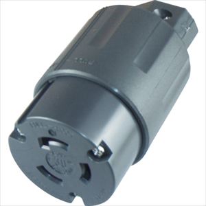 アメリカン電機　引掛形　ナイロンコネクタボディ　３Ｐ３０Ａ２５０Ｖ TRUSCO