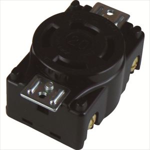 アメリカン電機　引掛形　パネル用コンセント　接地３Ｐ２０Ａ２５０Ｖ TRUSCO