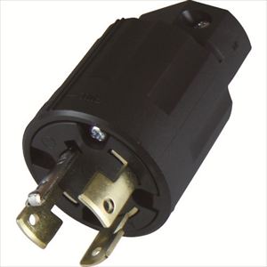 アメリカン電機　引掛形　ナイロンプラグ　接地３Ｐ２０Ａ２５０Ｖ TRUSCO
