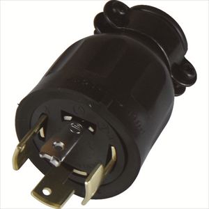 アメリカン電機　引掛形　ゴムプラグ　接地３Ｐ２０Ａ２５０Ｖ TRUSCO