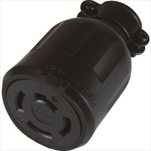 アメリカン電機　引掛形　ゴムコネクタボディ　接地３Ｐ２０Ａ２５０Ｖ TRUSCO